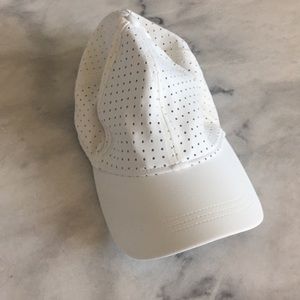 Lululemon white hat cap